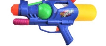 Water Gun With Pump, Blue (36.5 Cm)