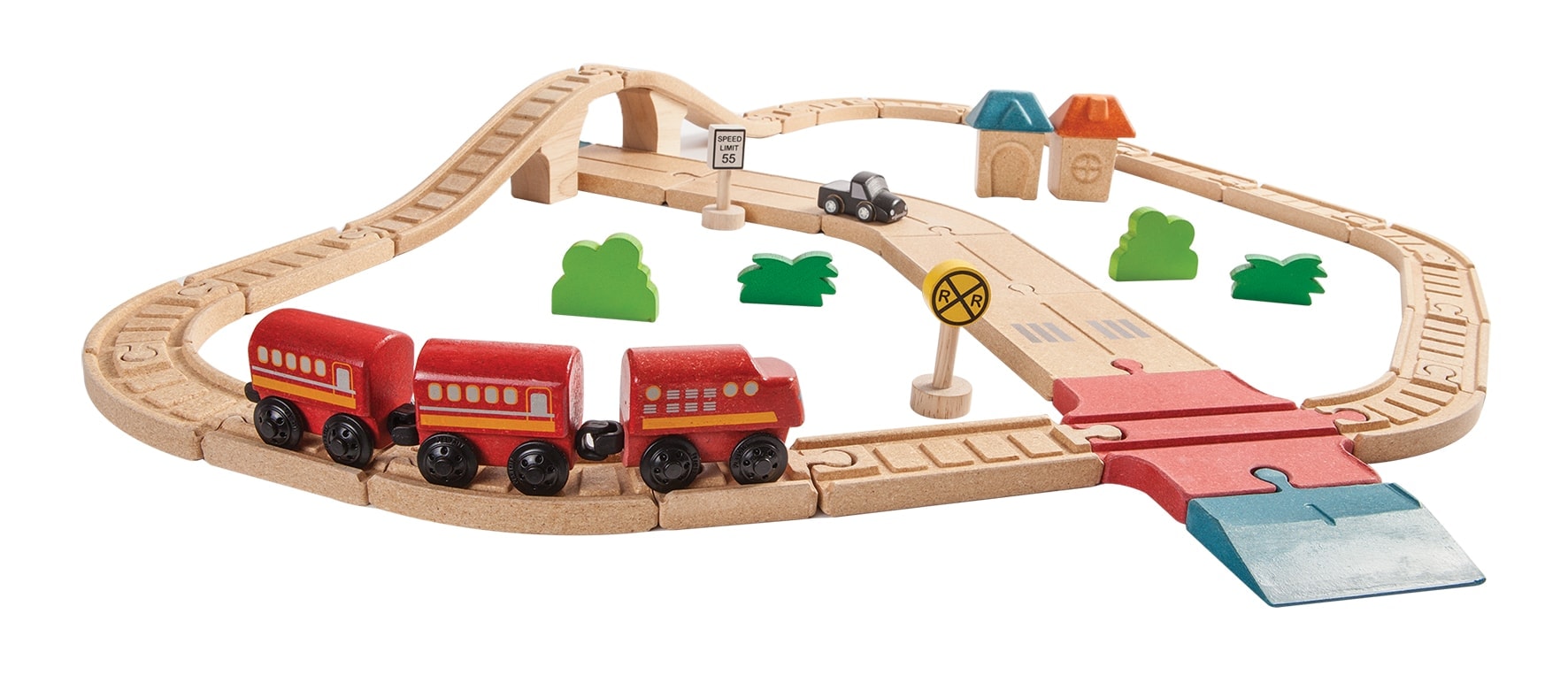 Road And Train Track