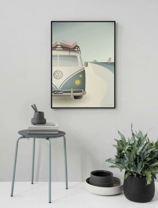 Vw Motorhome, Poster, 30X40Cm