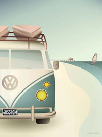 Vw Motorhome, Poster, 30X40Cm